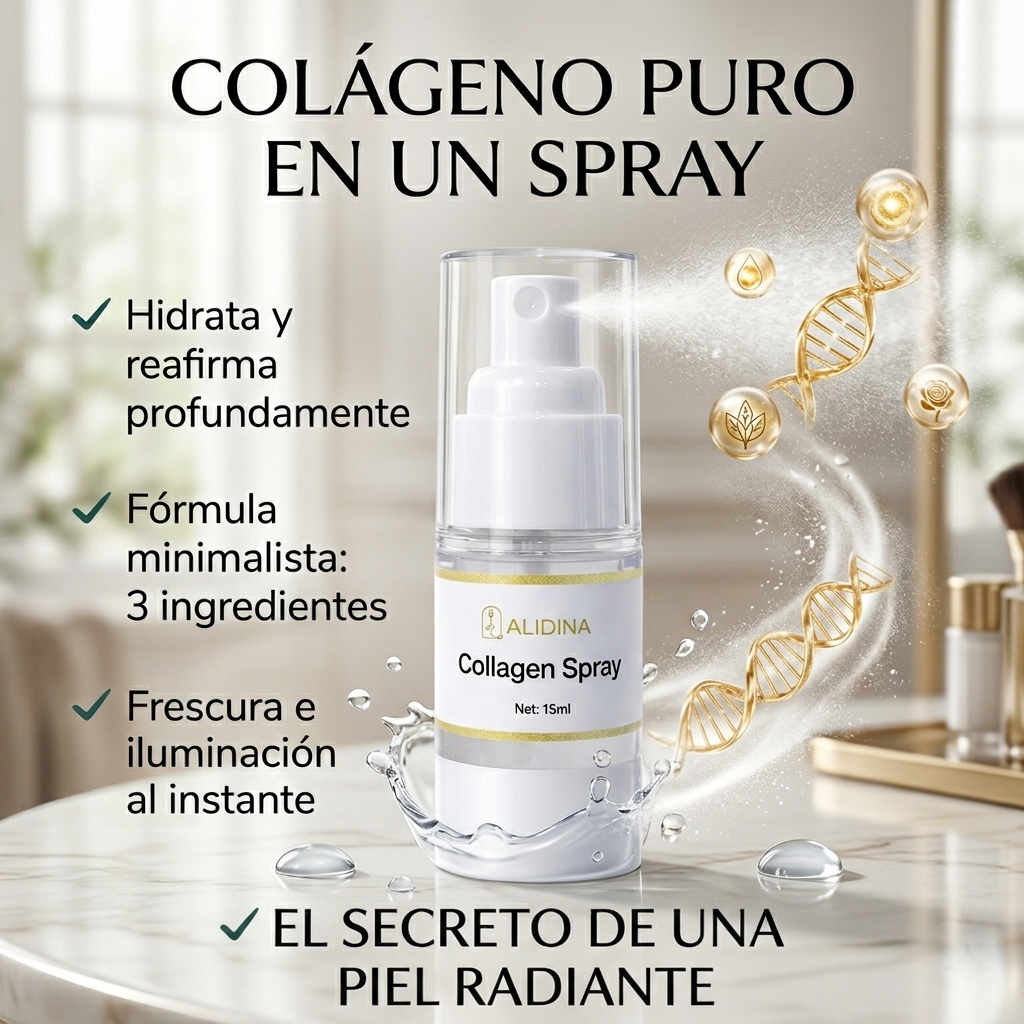 ¡Colágeno Puro en un Spray!